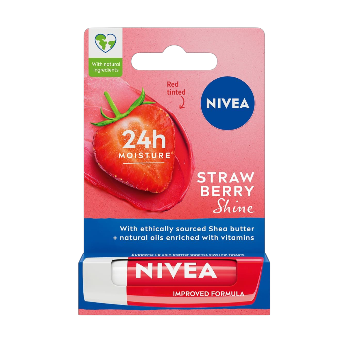 Nivea Straw Berry Shine 7,8 Gr