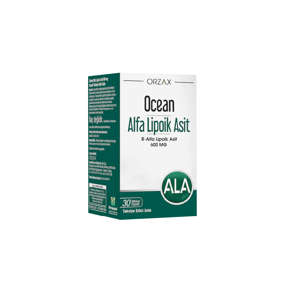 Ocean Alfa Lipoik Asit 30 Adet
