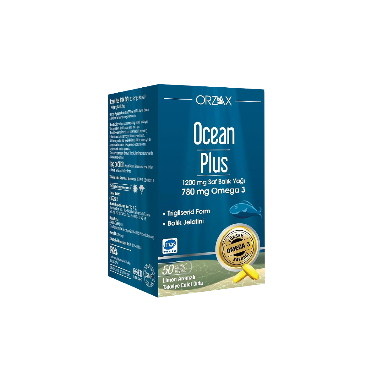 Ocean Balık Yağı 50 Adet