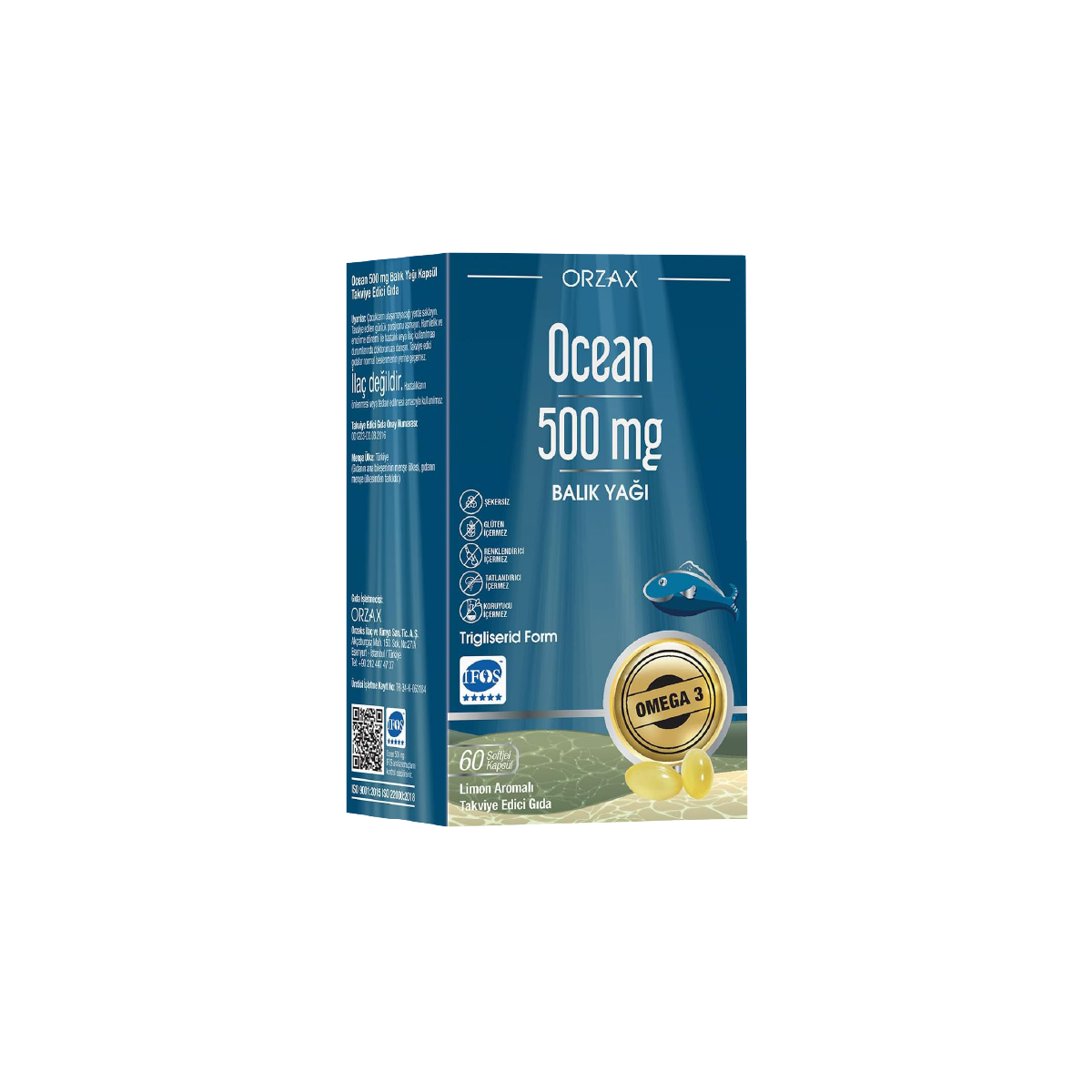 Ocean Balık Yağı  60 Adet