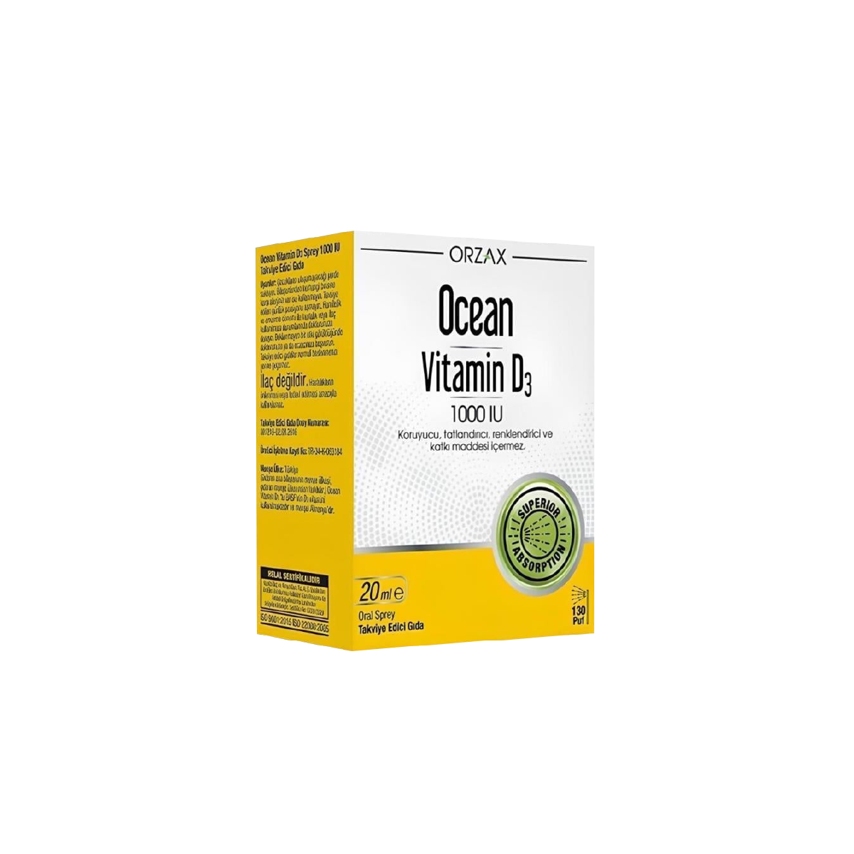 Ocean D3 1000IU 20 Ml