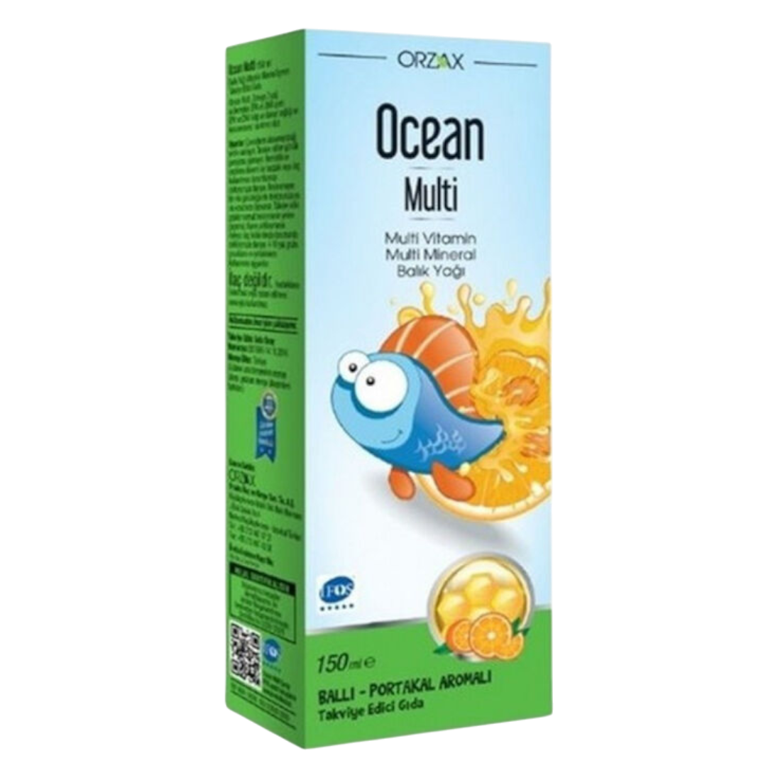 Ocean Multi  Balli Portakalli 150 Ml