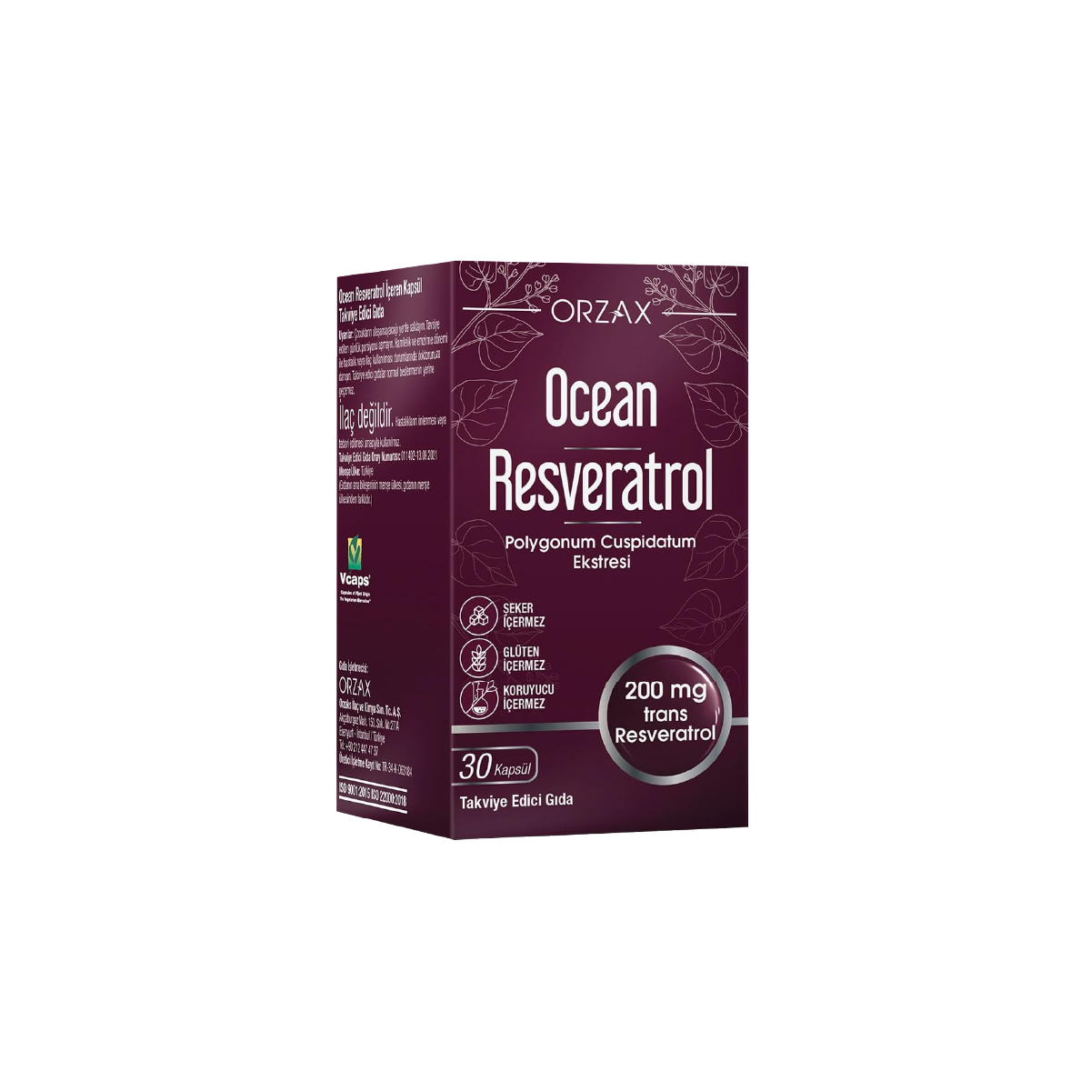 Ocean Resveratrol 30 Adet