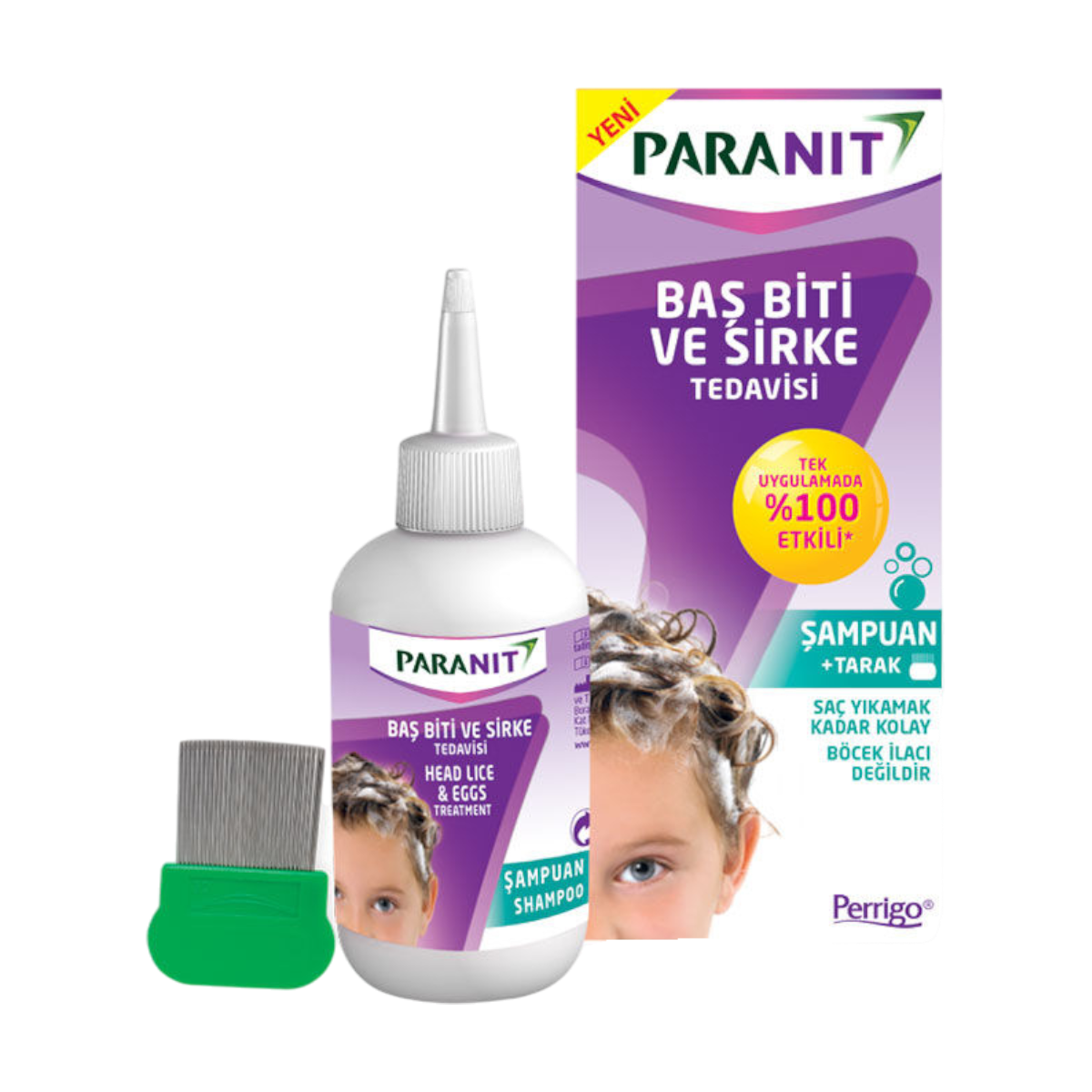 Paranit Baş Biti Ve Sirke Şampuan 100 Ml