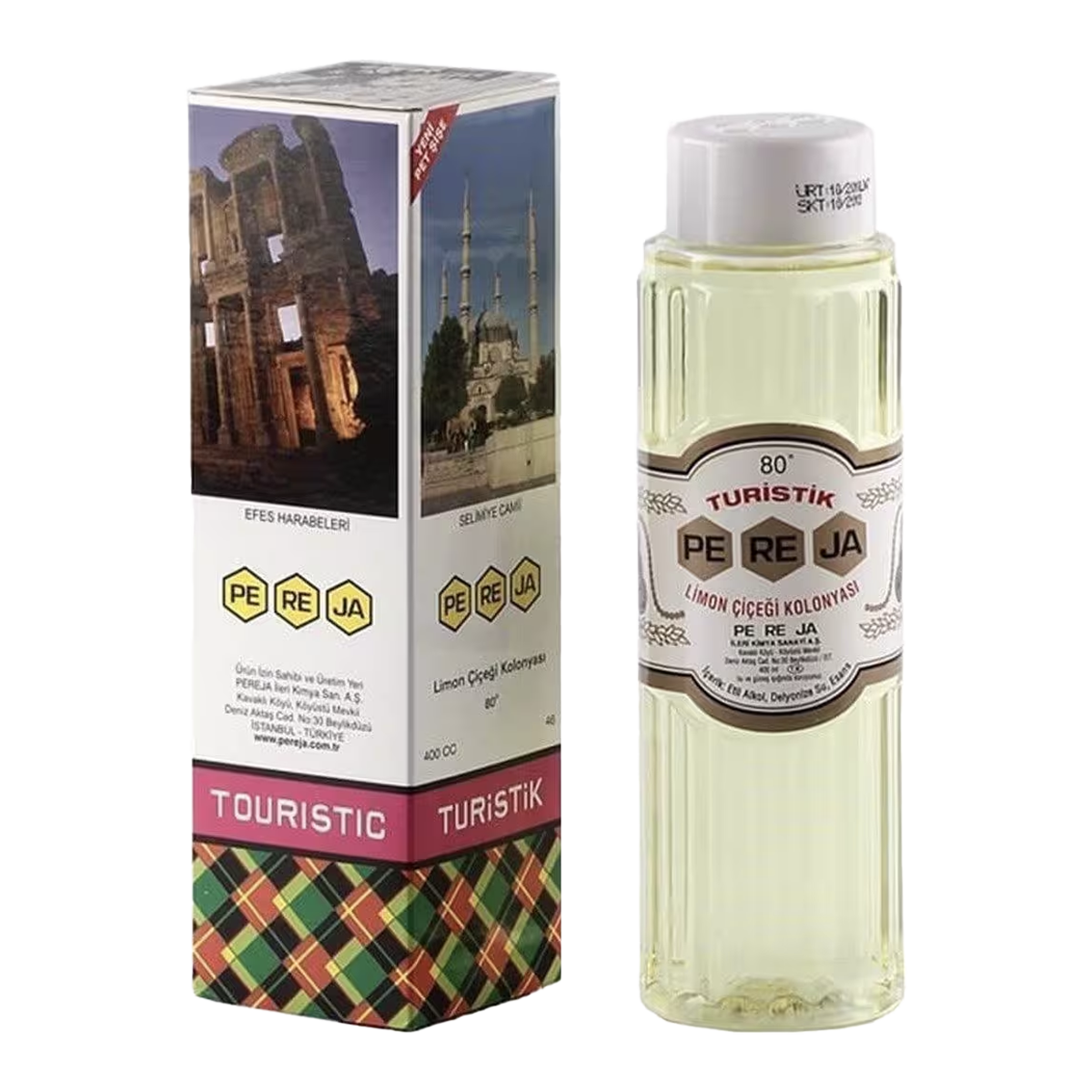 Pereja Limon Çiçeği Kolonya Turistik 400 Ml