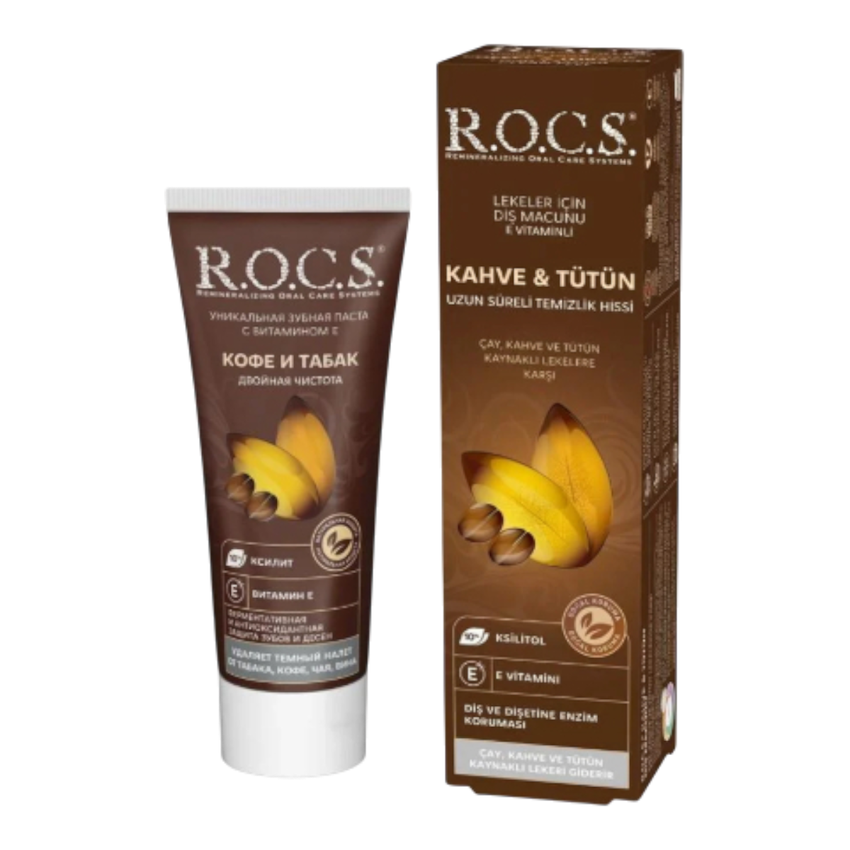 R.O.C.S. Coffee &Tobacco Diş Macunu 60 Ml