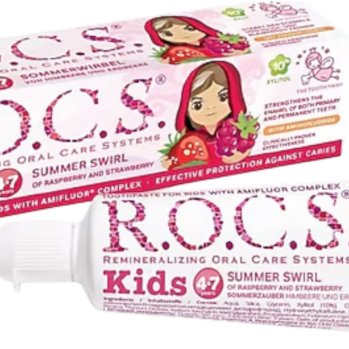 R.O.C.S. Kids 4-7 Ahududu Ve Çilekli Yaş Diş Macunu 35 Ml