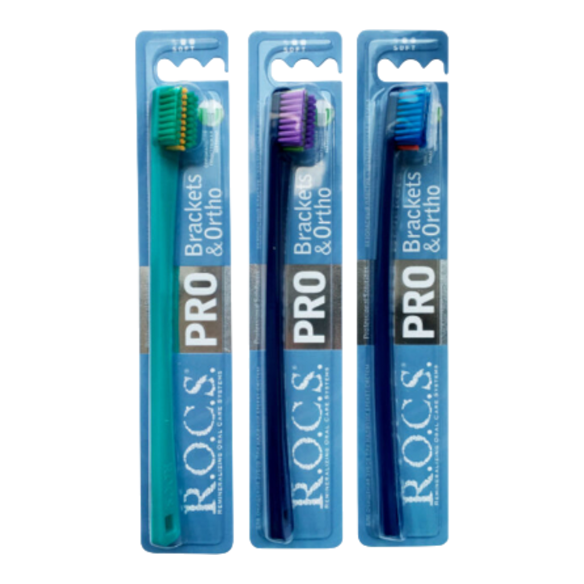 R.O.C.S. Pro Whitening Diş Firçasi Mor