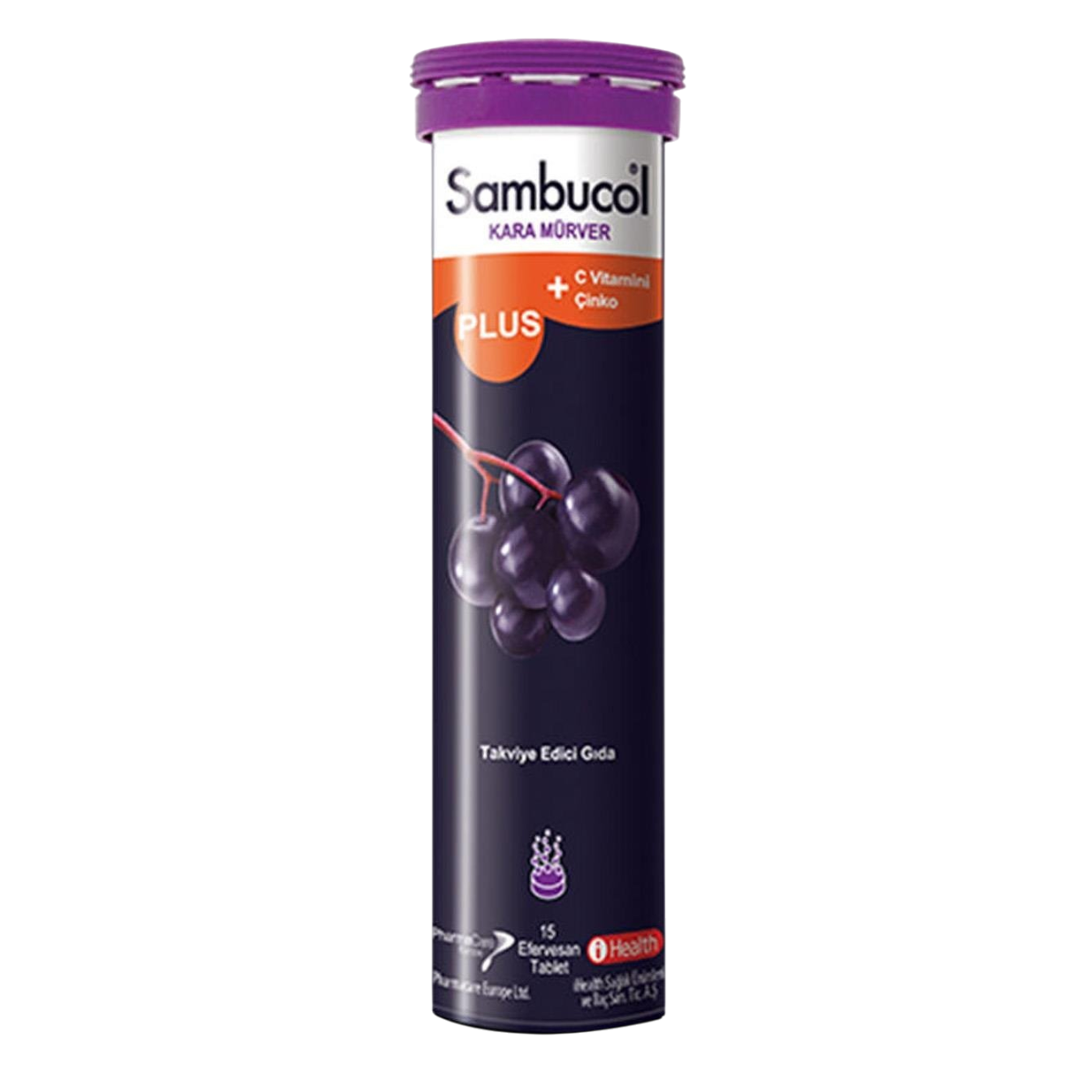 Sambucol Plus C Vitamini+Çinko 15 Adet