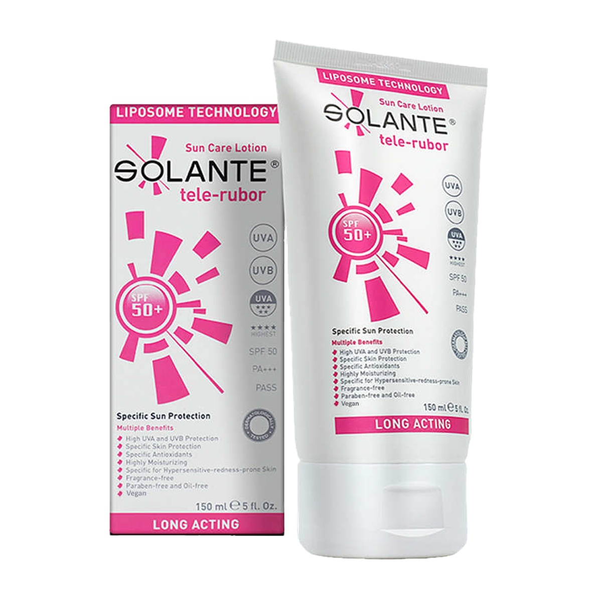 Solante Tele-Rubor Güneş Losyonu 150 Ml