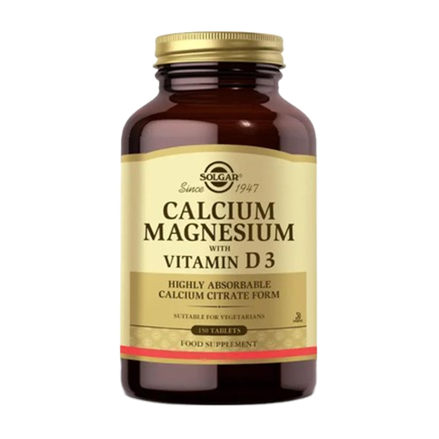 Solgar Calcium Magnesium With Vitamin D3 150 Tablet