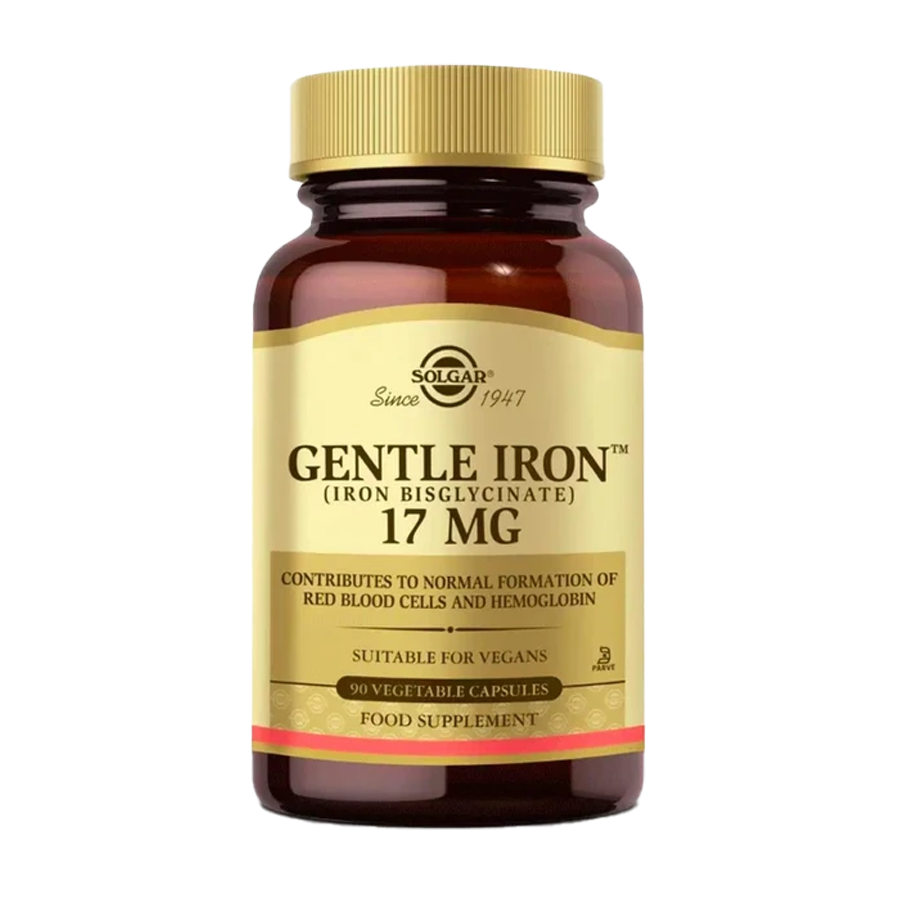 Solgar Gentle Iron 17 mg 90 Kapsül