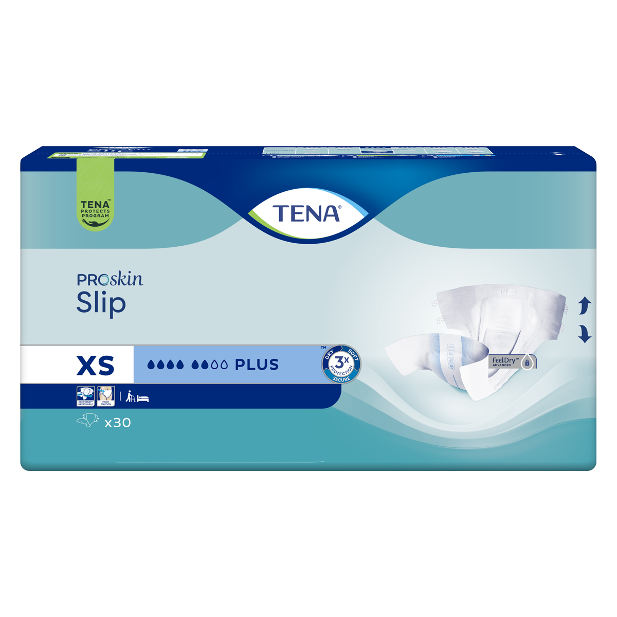 Tena Proskin Slip Bel Bantlı XS 30 Adet