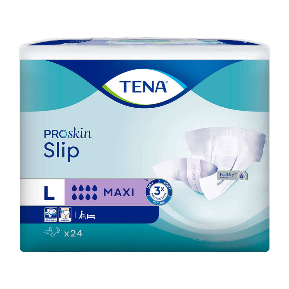 Tena Proskin Slip Belbantli L Maxi 24 Adet