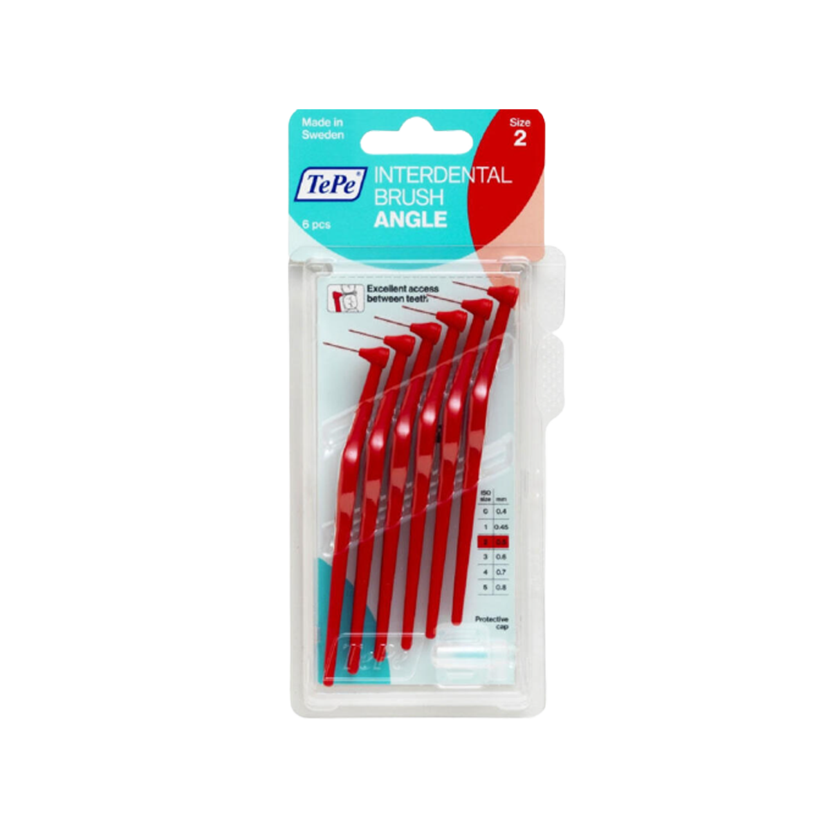 Tepe Arayüz Fırçası Kırmızı 0.5 Mm