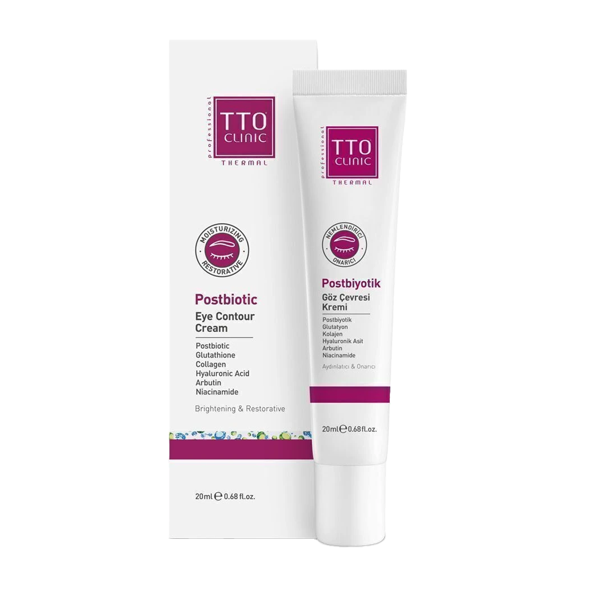 TTO Clı Postbiyotik Göz Krem 20 Ml