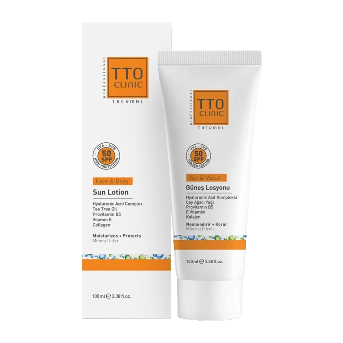 TTO Clinic Güneş Losyonu 100 Ml