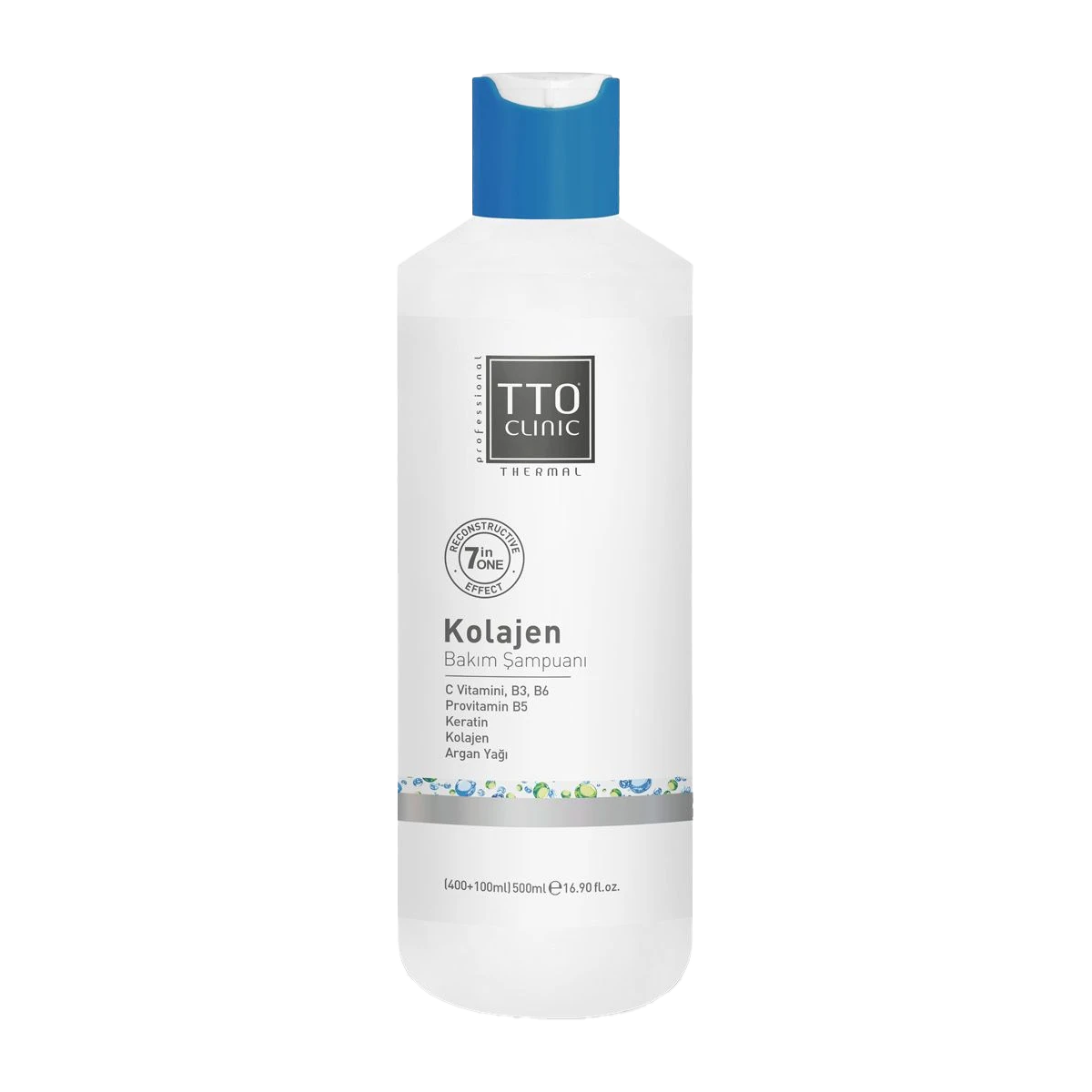 TTO Clinic Kolajen Şampuan 500 Ml