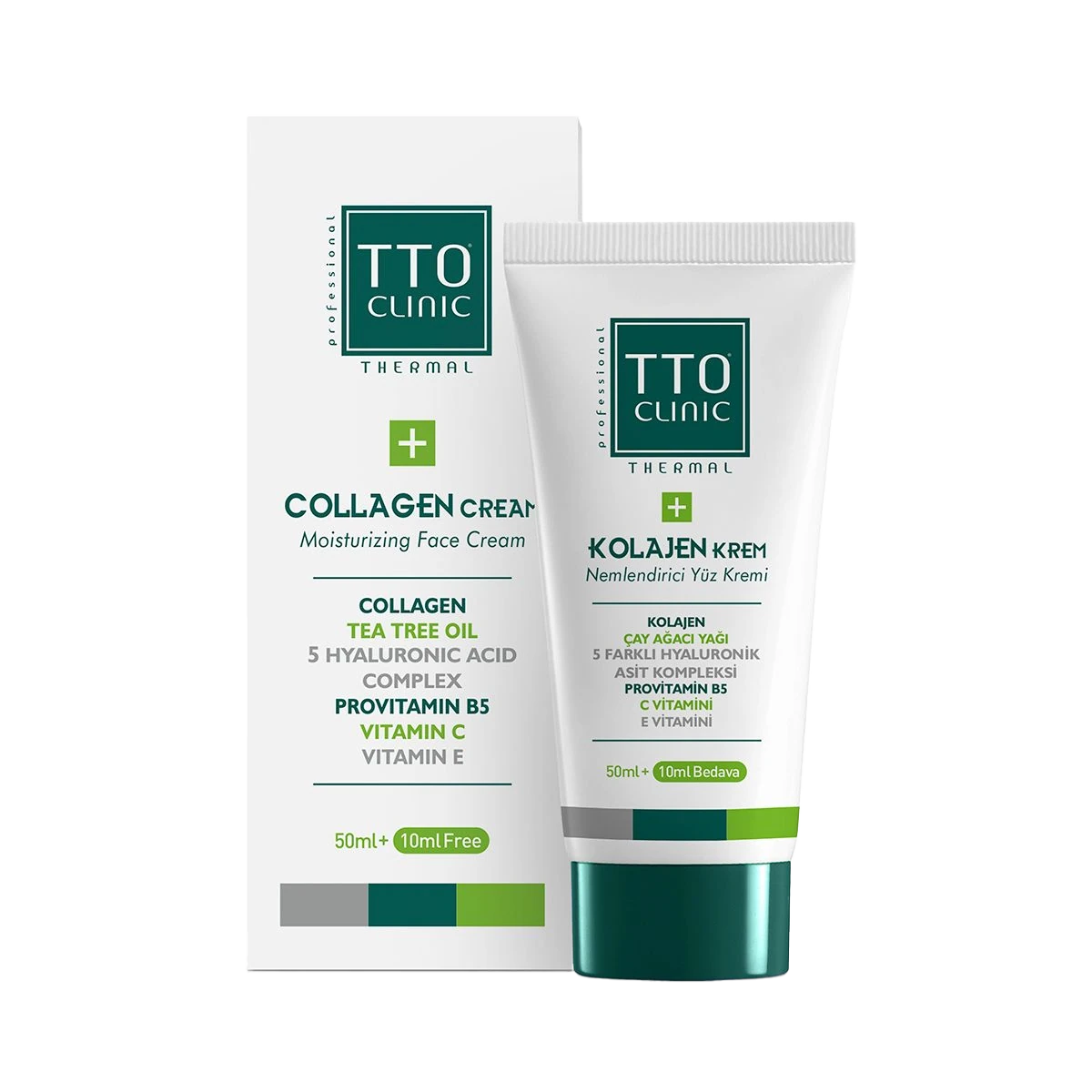TTO Clinic Thermal Kolajen Krem 50 Ml