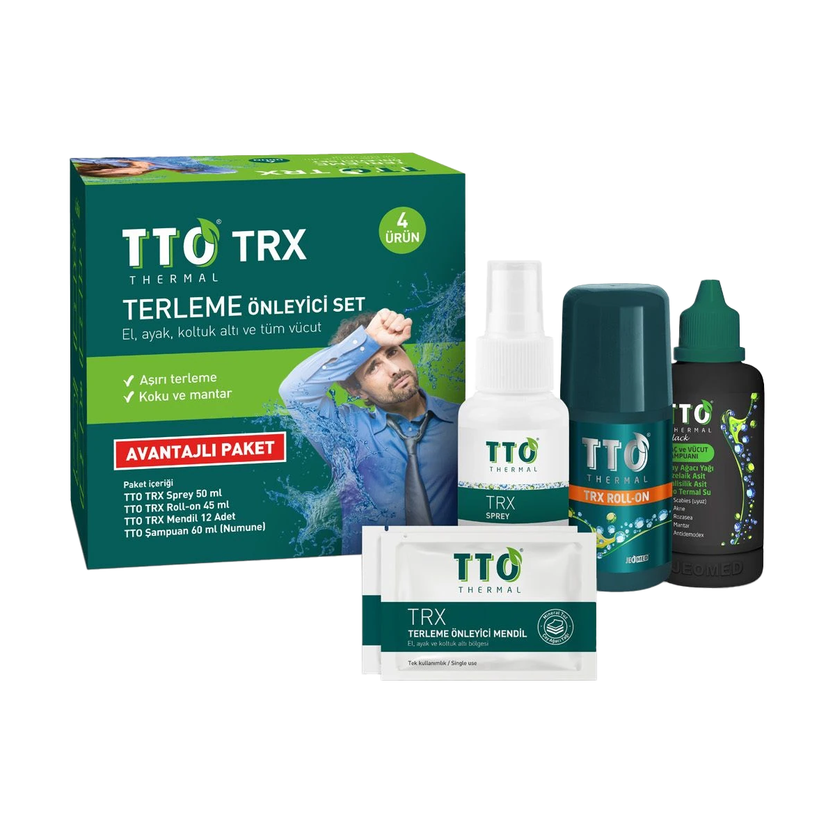TTO Clinic Thermal Trx Terleme Önleyici Set 