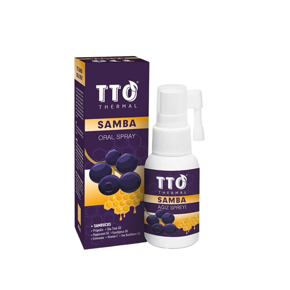 TTO Thermal Samba Oral  Spray 30 Ml