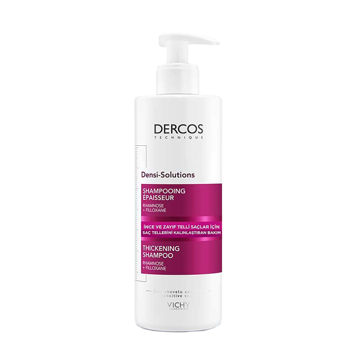 Vichy Dercos Densi Solutions  İnce Ve Zayıf Telli Saç Tipleri İçin Şampuan 400 Ml