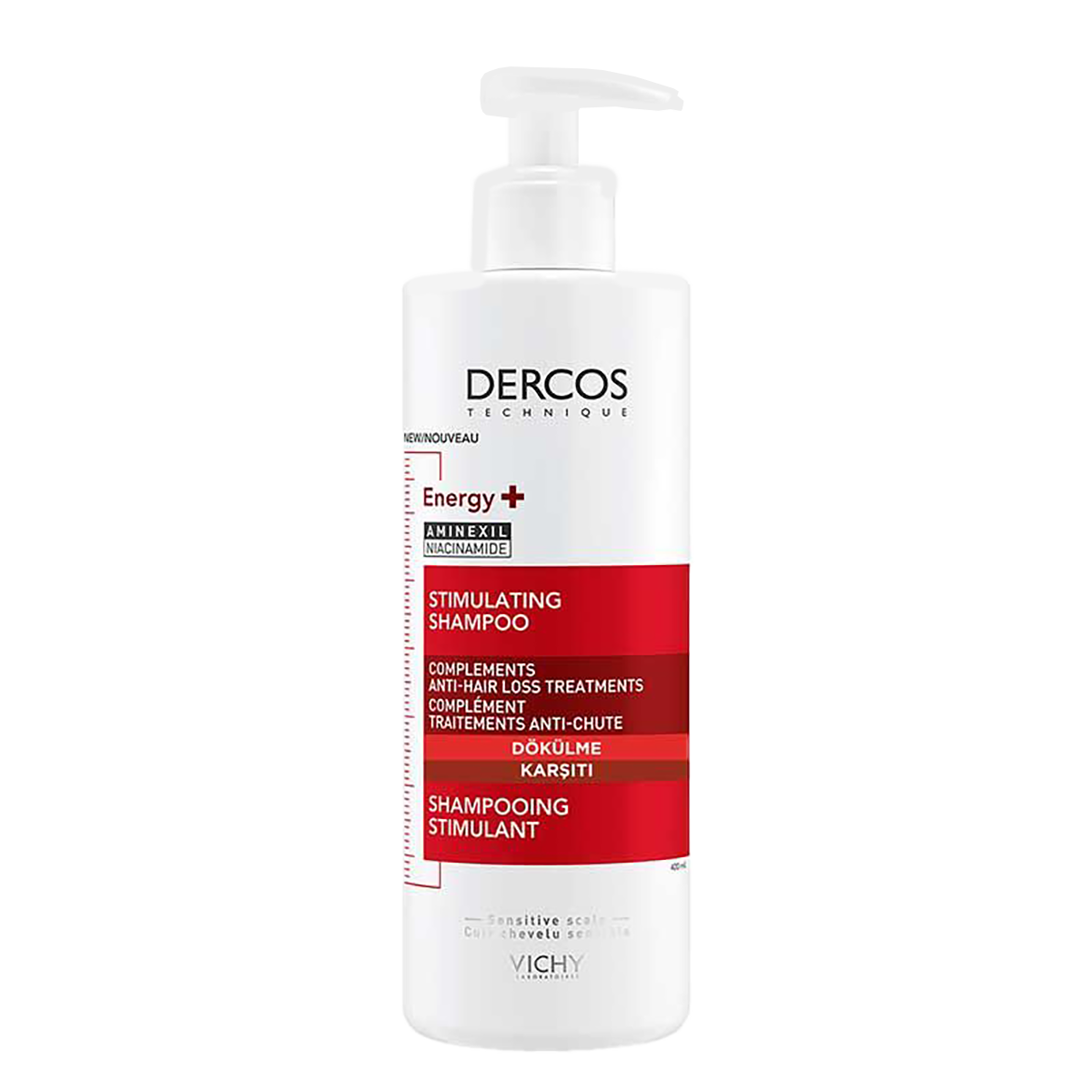 Vichy Dercos Energy Dökülme Karşıtı Şampuan 400 Ml