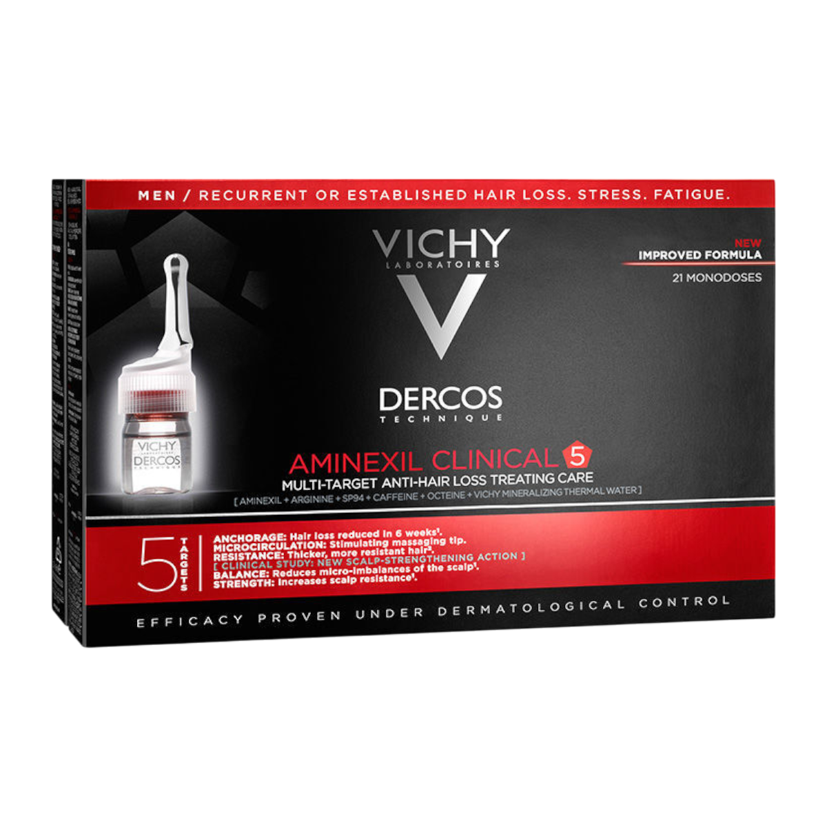 Vichy Dercos Erkekler İçin Dökülme Karşiti Serum 21*6 Ml 