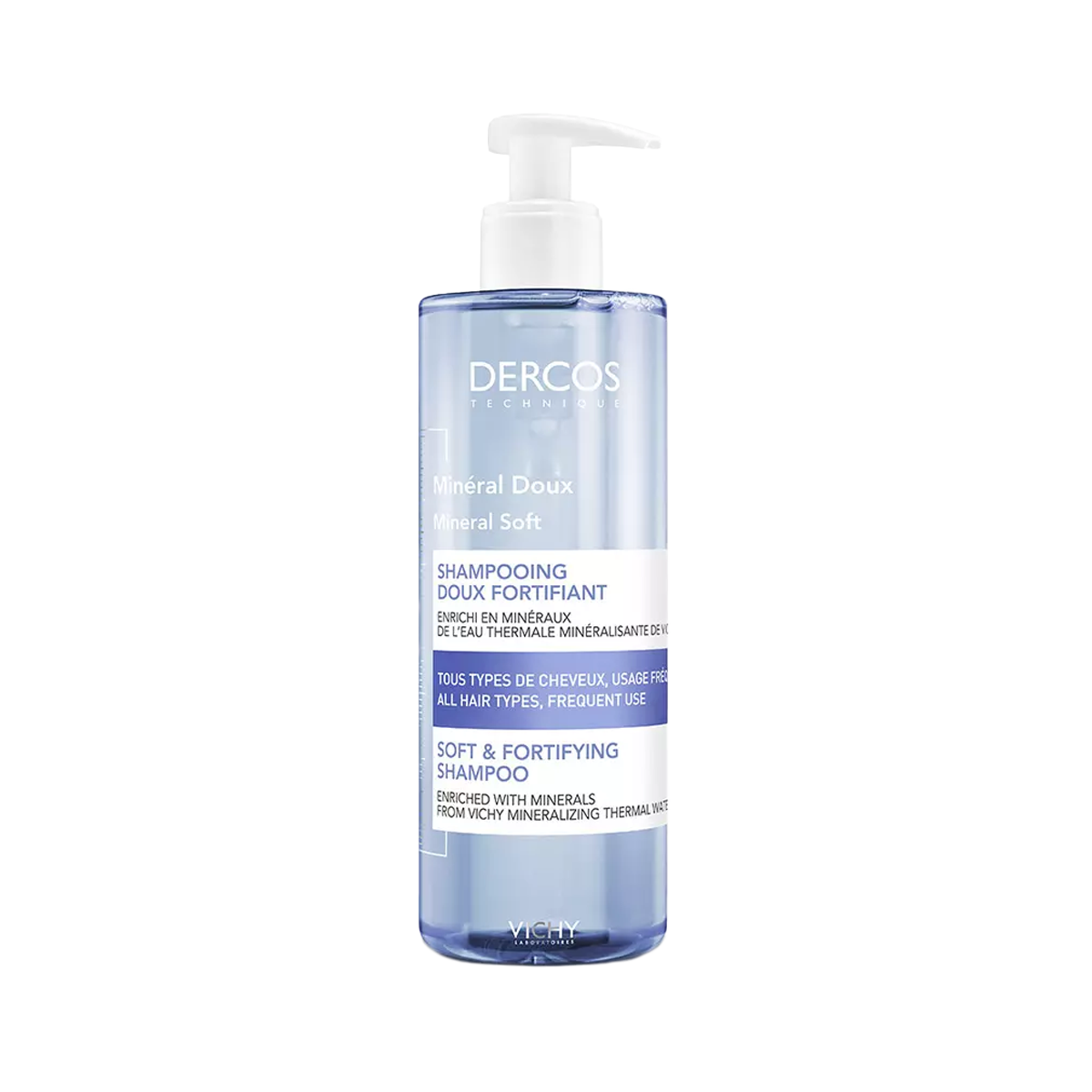 Vichy Dercos Mineral Soft Tüm Saç Tipleri İçin Günlük Kullanim Şampuan 400 Ml